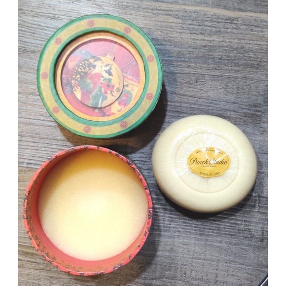 Mini Punch Studio 4-5 Oz Rose Or Orange Clove Bar of Soap (Sealed) Opened Box - Picture 8 of 15